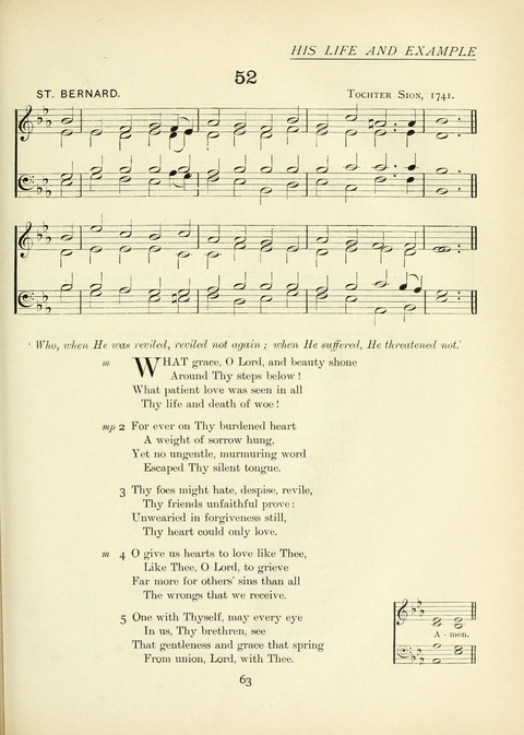 The Church Hymnary page 63