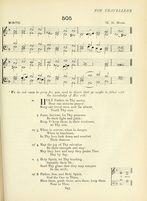 The Church Hymnary page 645