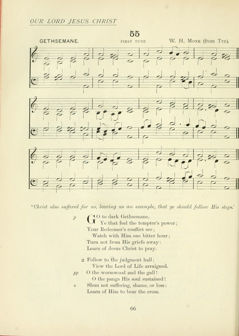 The Church Hymnary page 66