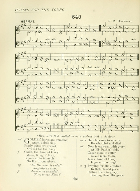 The Church Hymnary page 690