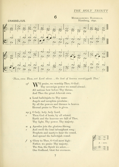 The Church Hymnary page 7