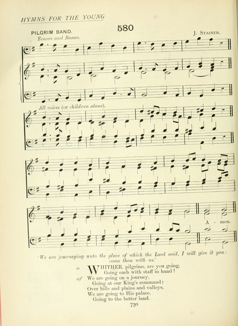 The Church Hymnary page 730