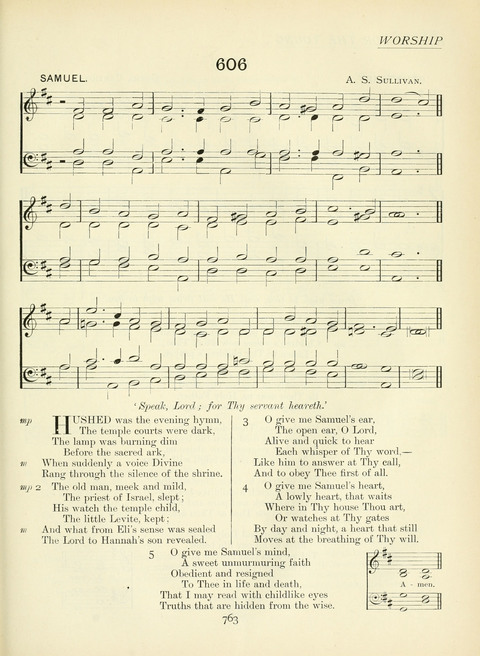 The Church Hymnary page 763