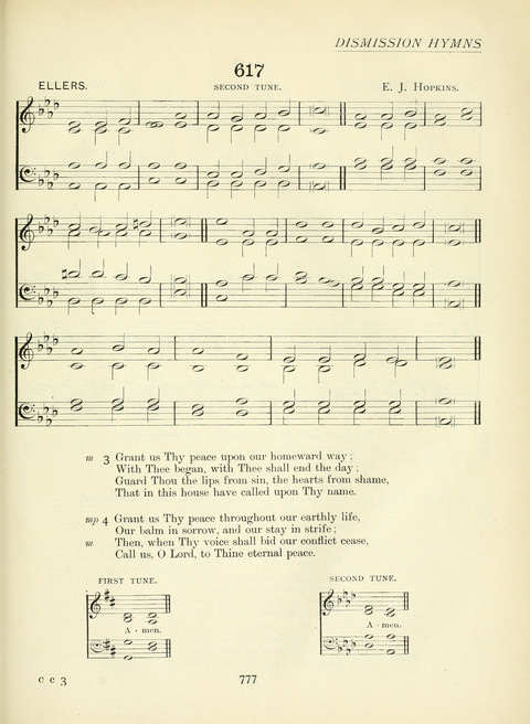 The Church Hymnary page 777