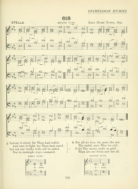The Church Hymnary page 779