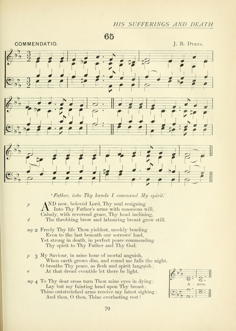 The Church Hymnary page 79