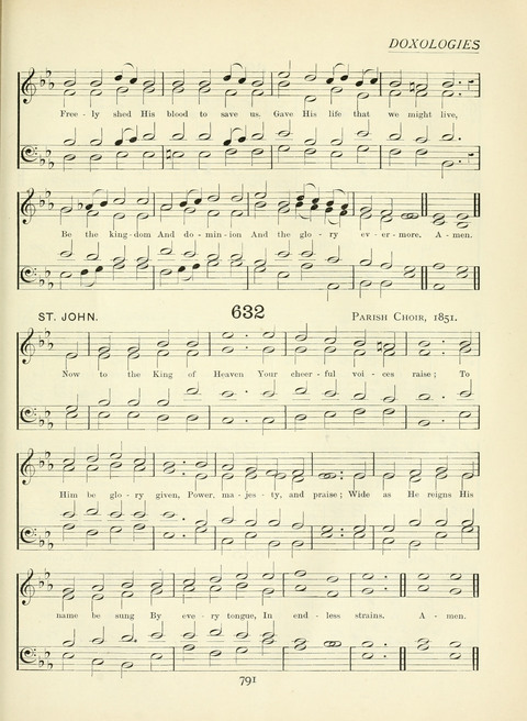 The Church Hymnary page 791