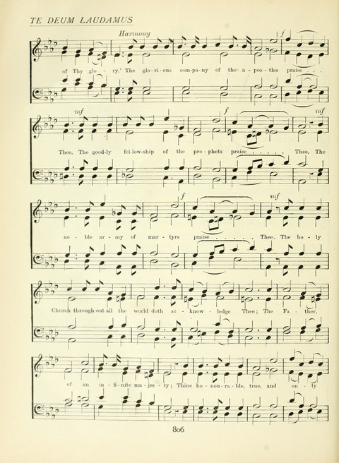 The Church Hymnary page 806