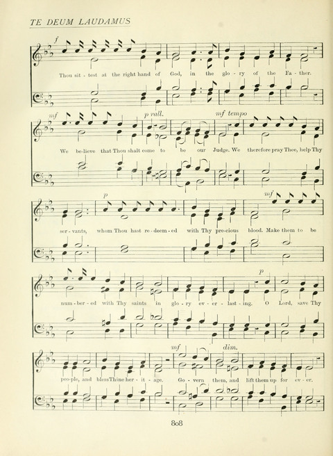 The Church Hymnary page 808