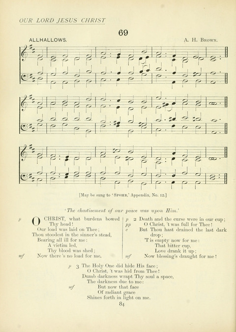 The Church Hymnary page 84