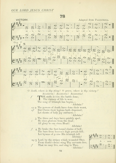The Church Hymnary page 94