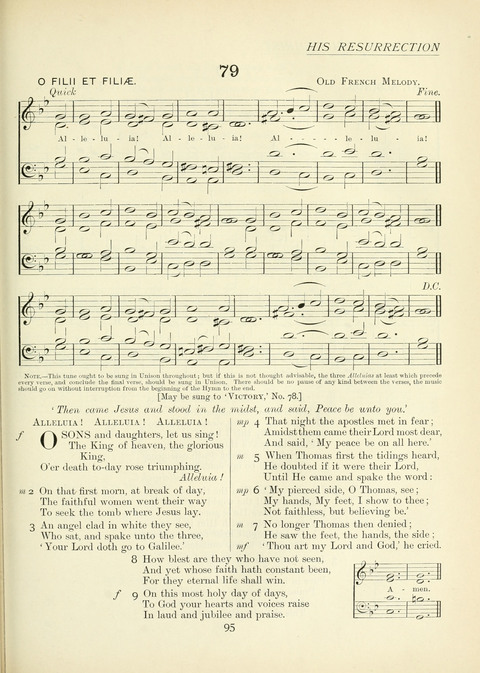 The Church Hymnary page 95