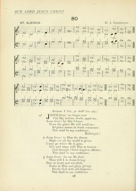The Church Hymnary page 96