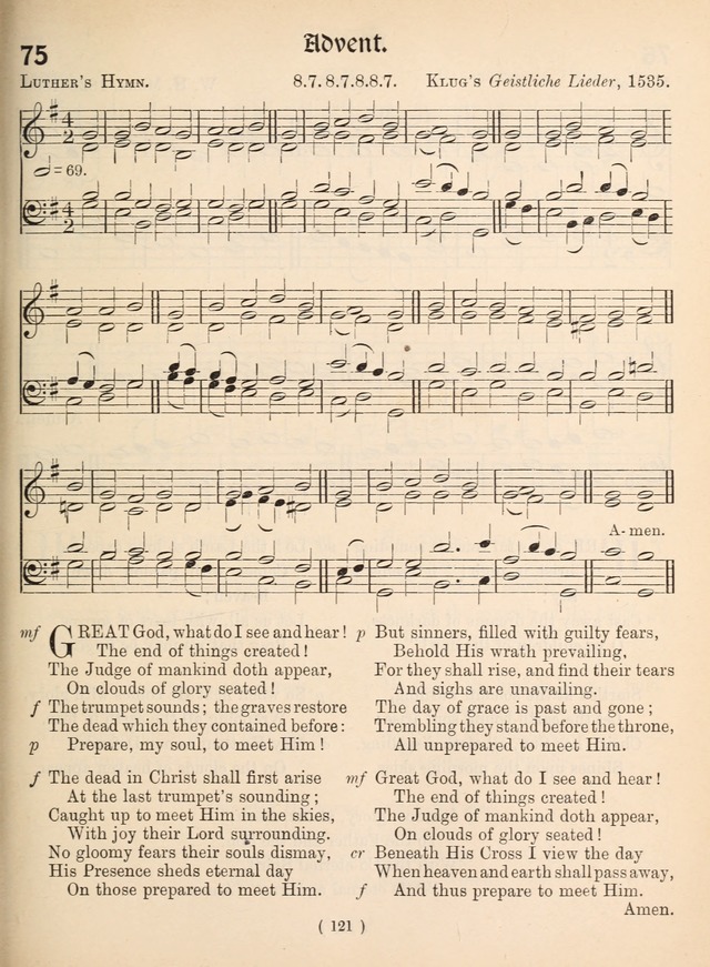 Church Hymns: with tunes (New ed.) page 121