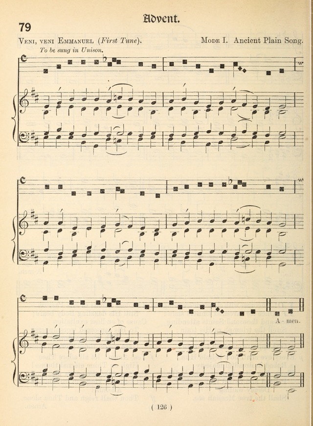 Church Hymns: with tunes (New ed.) page 126