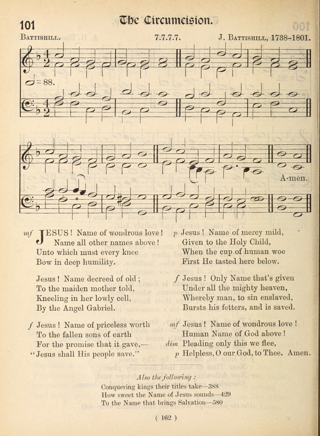Church Hymns: with tunes (New ed.) page 162