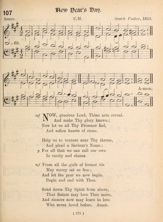 Church Hymns: with tunes (New ed.) page 171