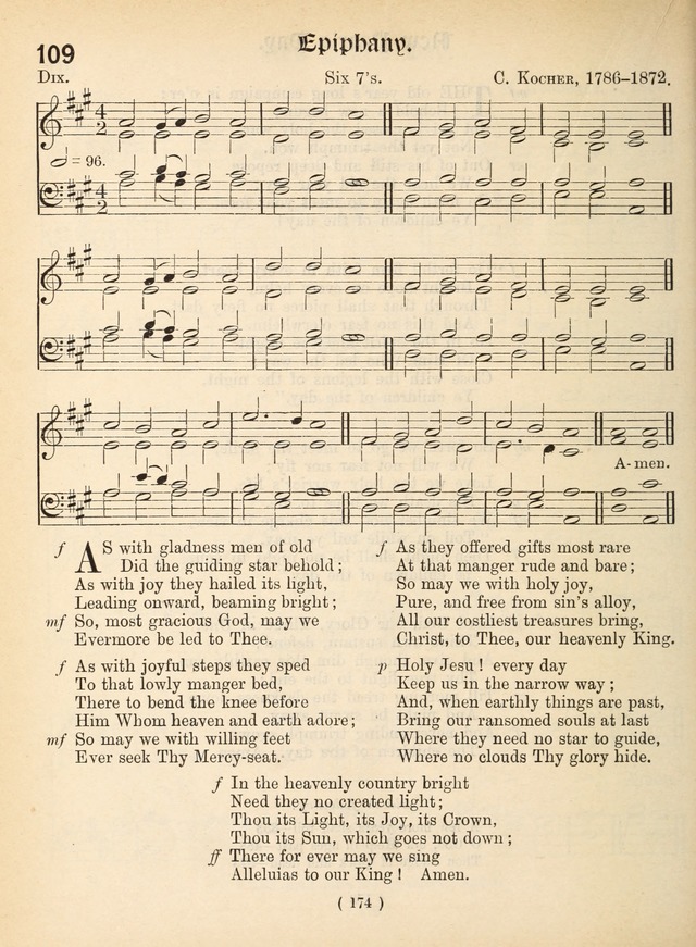 Church Hymns: with tunes (New ed.) page 174