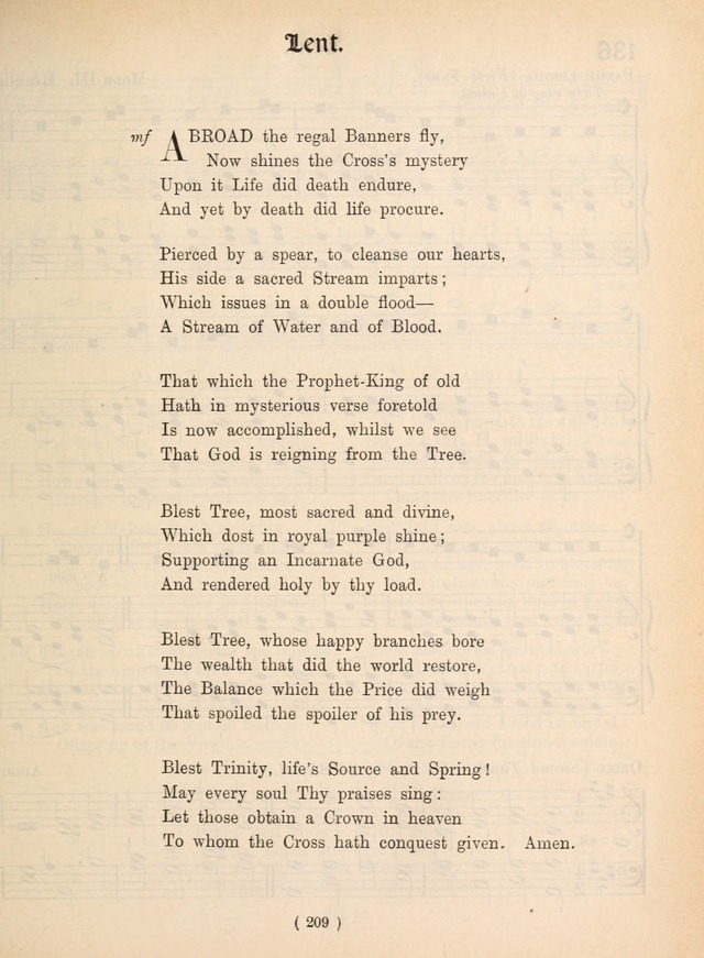 Church Hymns: with tunes (New ed.) page 209