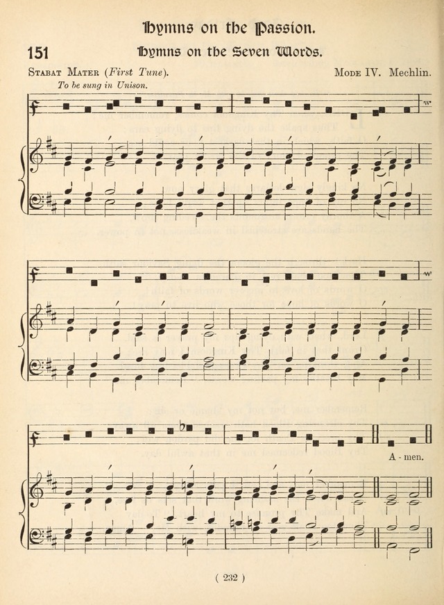 Church Hymns: with tunes (New ed.) page 232