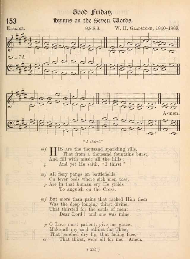Church Hymns: with tunes (New ed.) page 235