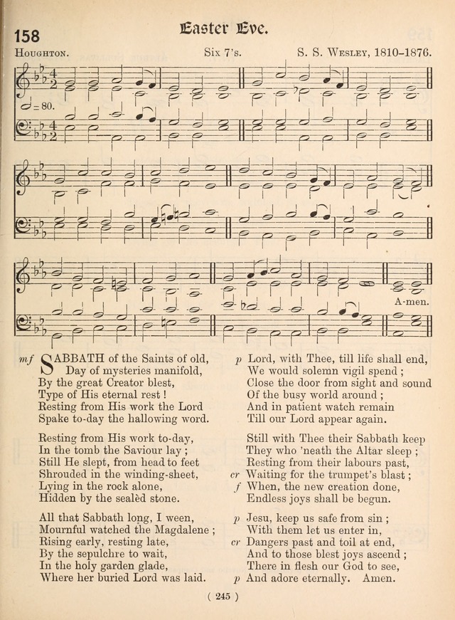 Church Hymns: with tunes (New ed.) page 245