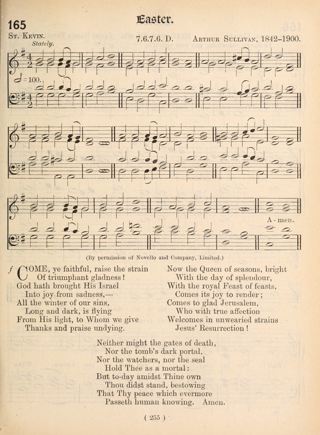 Church Hymns: with tunes (New ed.) page 255