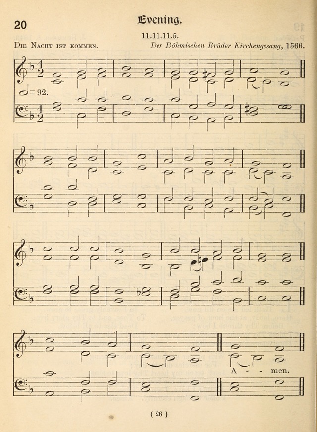 Church Hymns: with tunes (New ed.) page 26