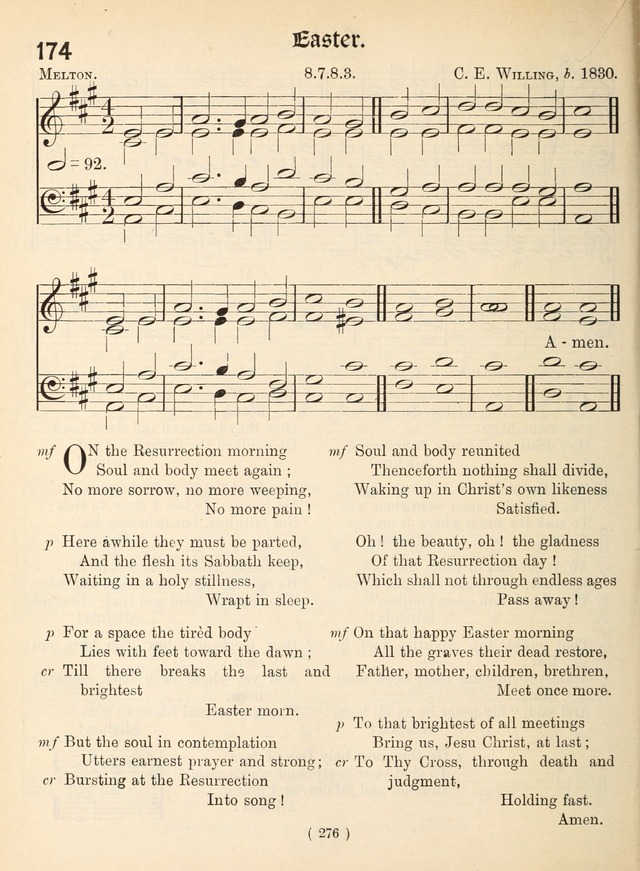 Church Hymns: with tunes (New ed.) page 276