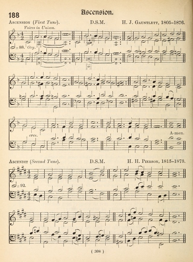 Church Hymns: with tunes (New ed.) page 308