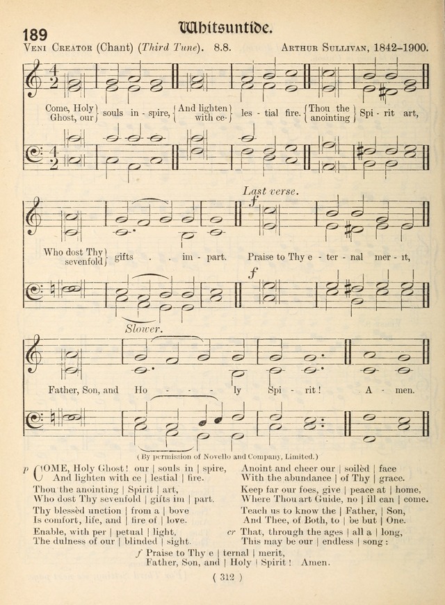Church Hymns: with tunes (New ed.) page 312
