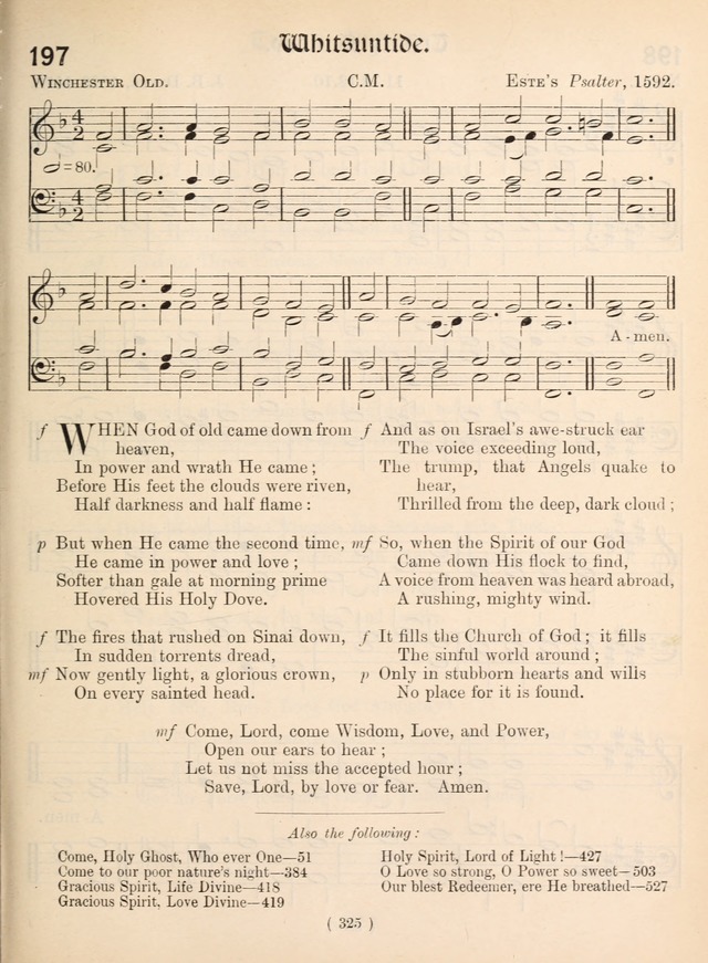 Church Hymns: with tunes (New ed.) page 325