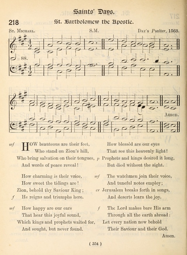 Church Hymns: with tunes (New ed.) page 354