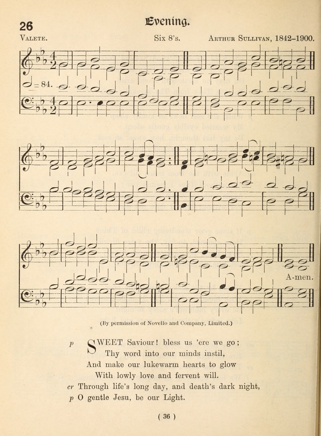 Church Hymns: with tunes (New ed.) page 36