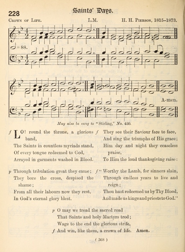 Church Hymns: with tunes (New ed.) page 368