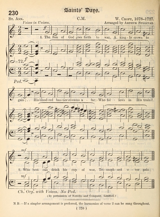 Church Hymns: with tunes (New ed.) page 370