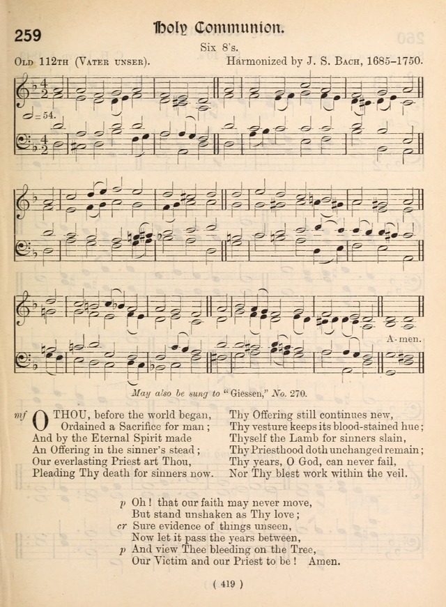 Church Hymns: with tunes (New ed.) page 419
