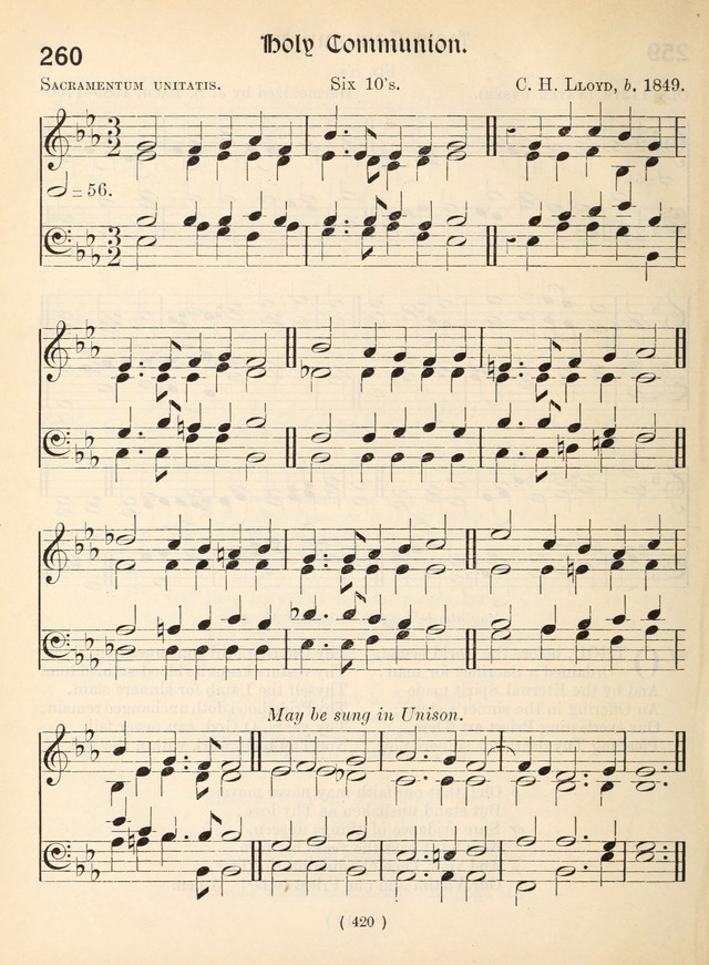 Church Hymns: with tunes (New ed.) page 420