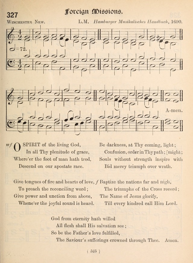 Church Hymns: with tunes (New ed.) page 525