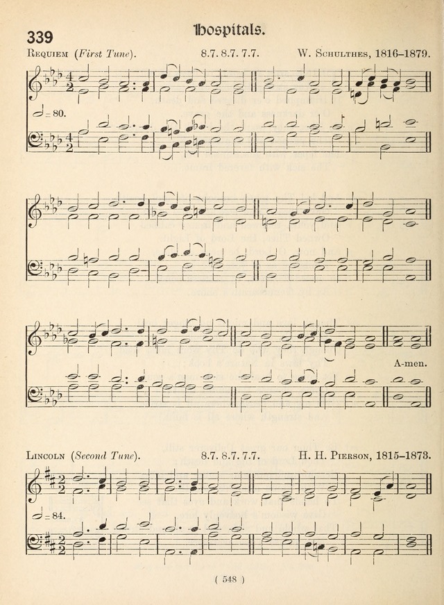 Church Hymns: with tunes (New ed.) page 548