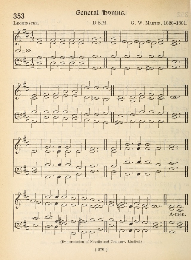 Church Hymns: with tunes (New ed.) page 570