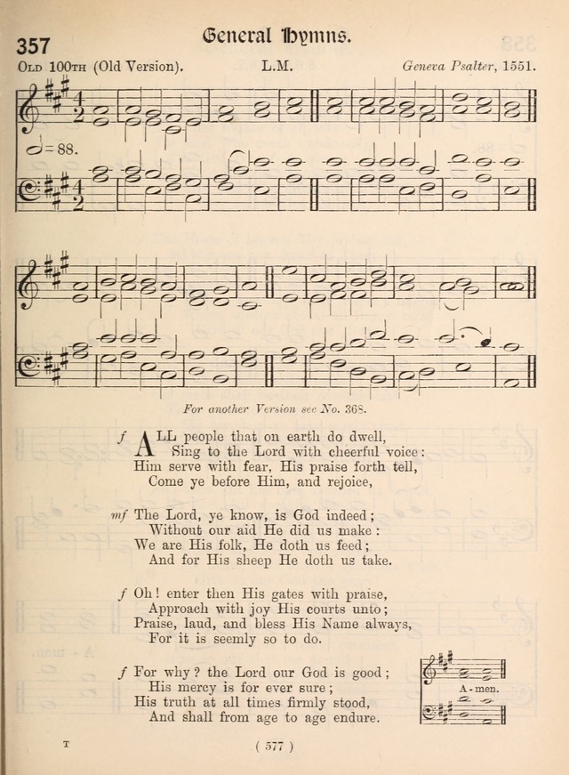 Church Hymns: with tunes (New ed.) page 577