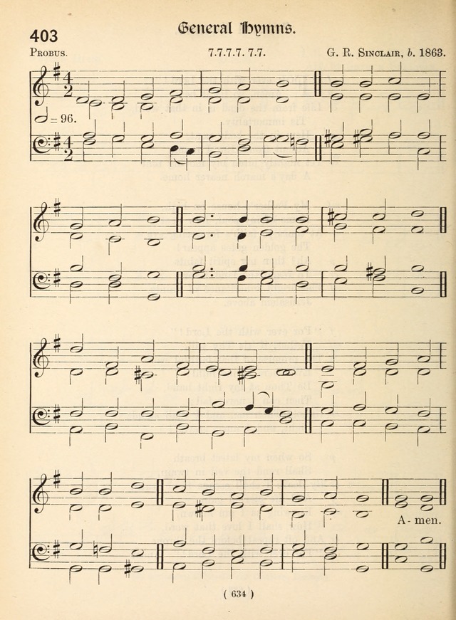 Church Hymns: with tunes (New ed.) page 634