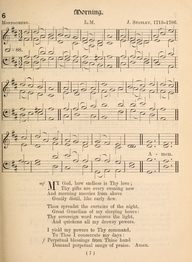 Church Hymns: with tunes (New ed.) page 7