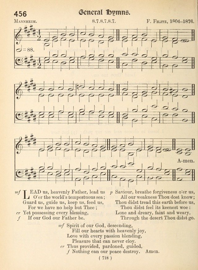Church Hymns: with tunes (New ed.) page 718