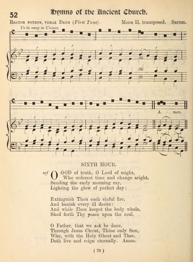 Church Hymns: with tunes (New ed.) page 76