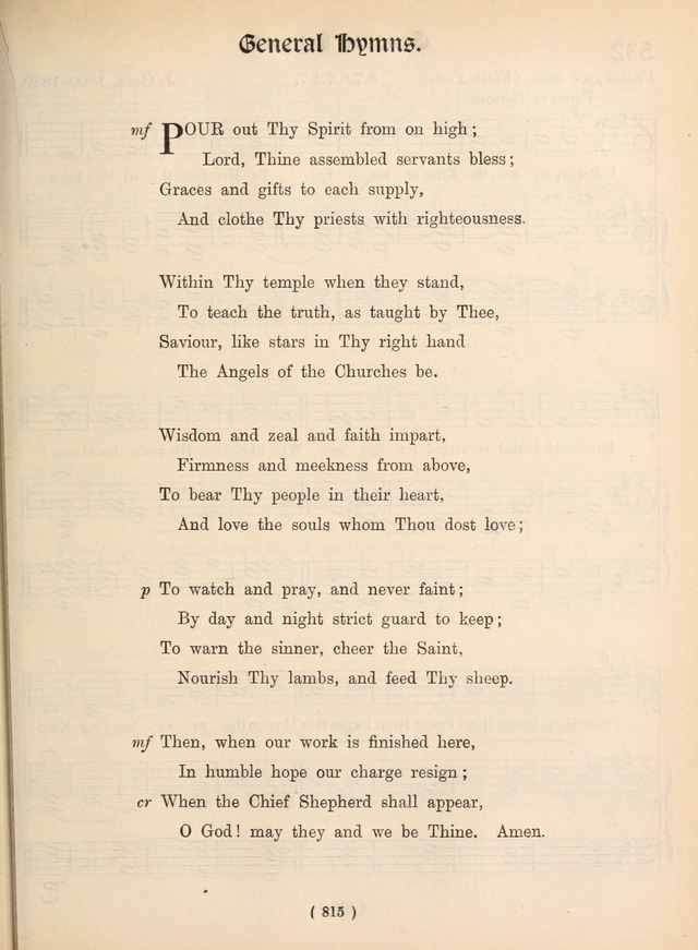 Church Hymns: with tunes (New ed.) page 815