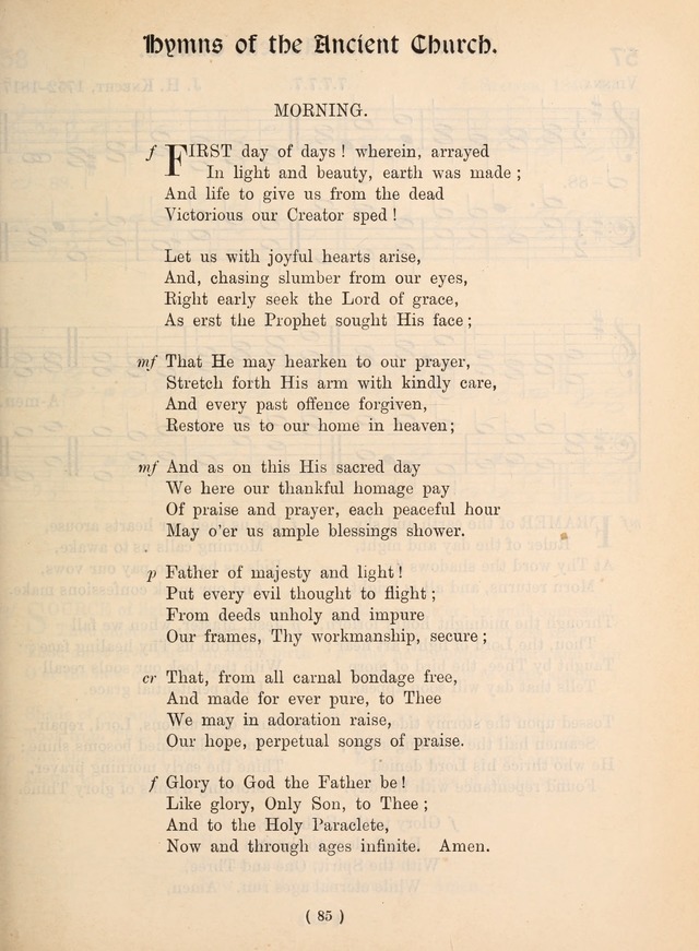 Church Hymns: with tunes (New ed.) page 85