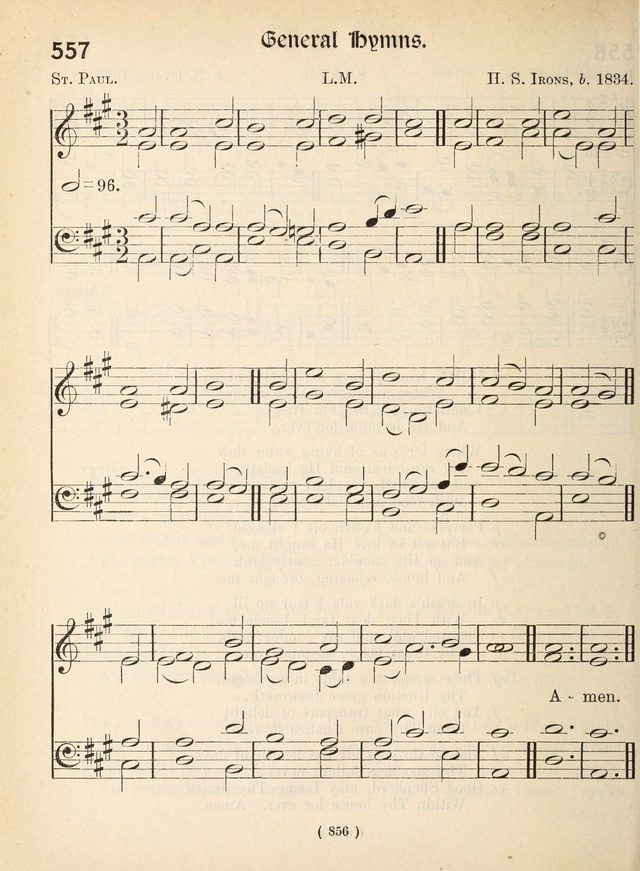 Church Hymns: with tunes (New ed.) page 856