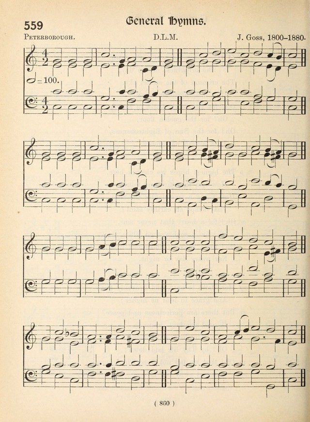 Church Hymns: with tunes (New ed.) page 860